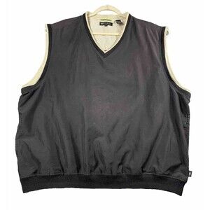 Wedge Golf Vest Men’s Size XXL Black